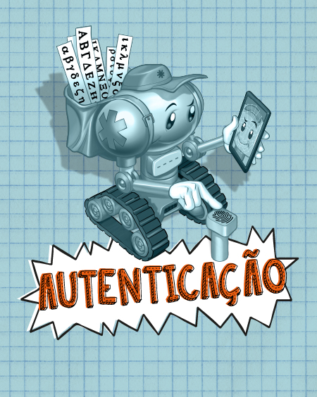 Personagem para montar - Autenticação