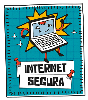 Ilustração para baixar o Guia Internet Segura