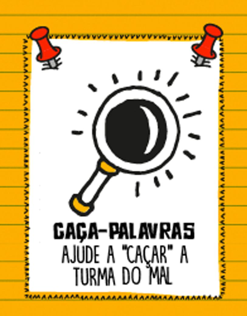 Resposta - Caça Palavra  Galera do Mal